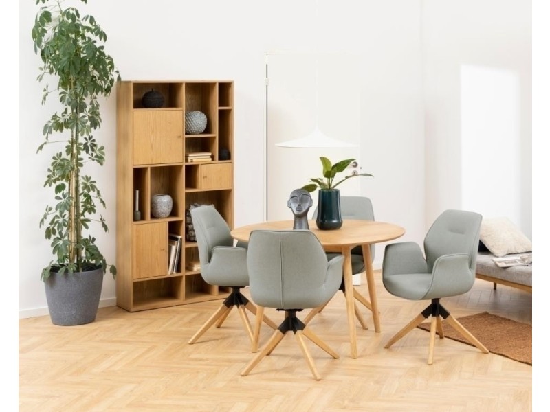 Regał Rangoon szeroki dąb - ACTONA